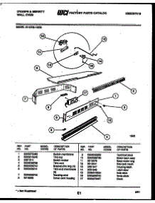 09 - Control Panel parts for Frigidaire Oven 57-6709-00-03 from AppliancePartsPros.com