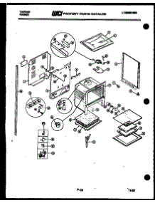 10 - Lower Body Parts parts for Frigidaire Range 73-7857-00-01 from AppliancePartsPros.com