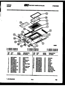 10 - Door Parts parts for Frigidaire Range 76-8967-66-04 from AppliancePartsPros.com