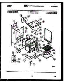 06 - Body Parts parts for Frigidaire Range 76-8967-66-05 from AppliancePartsPros.com