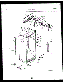 04 - Cabinet Parts parts for Frigidaire Refrigerator 95-1732-00-00 from AppliancePartsPros.com