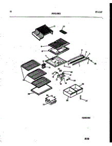06 - Shelves And Supports parts for Frigidaire Refrigerator 95-1781-66-00 from AppliancePartsPros.com