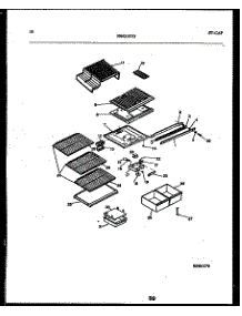 06 - Shelves And Supports parts for Frigidaire Refrigerator 95-1971-00-00 from AppliancePartsPros.com