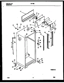 04 - Cabinet Parts parts for Frigidaire Refrigerator 95-1982-23-01 from AppliancePartsPros.com