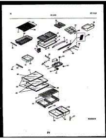 06 - Shelves And Supports parts for Frigidaire Refrigerator 95-2192-32-00 from AppliancePartsPros.com
