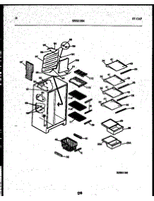 06 - Shelves And Supports parts for Frigidaire Refrigerator 95-2491-00-00 from AppliancePartsPros.com