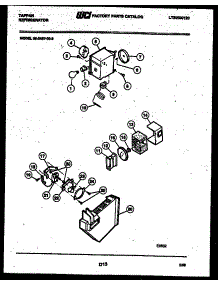 06 - Refrigerator Control Assembly, Damp parts for Frigidaire Refrigerator 95-2497-00-03 from AppliancePartsPros.com