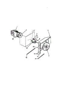 25 - Shroud, Scroll, Blower Motor (`Dd` parts for Frigidaire Air Conditioner A13MUD2 from AppliancePartsPros.com
