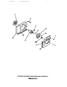 04 - Shroud, Scroll, Blower Motor parts for Frigidaire Air Conditioner A6LECC3 from AppliancePartsPros.com