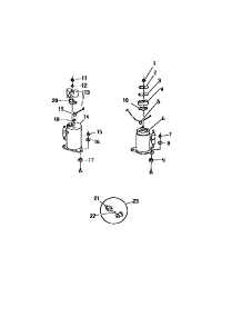 05 - Compressor (`Aaa` Cabinet Models) parts for Frigidaire Air Conditioner AH1838C2 from AppliancePartsPros.com
