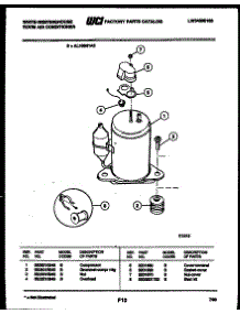 06 - Compressor Parts parts for Frigidaire Air Conditioner AL106N1A2 from AppliancePartsPros.com