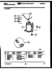 05 - Compressor Parts parts for Frigidaire Air Conditioner AM10C6EYA from AppliancePartsPros.com