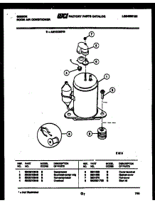 06 - Compressor Parts parts for Frigidaire Air Conditioner AM10C6EYB from AppliancePartsPros.com