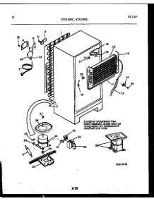 07 - System And Automatic Defrost Parts parts for Frigidaire Refrigerator ATG150NCW2 from AppliancePartsPros.com