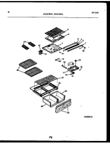 06 - Shelves And Supports parts for Frigidaire Refrigerator ATG170NCD2 from AppliancePartsPros.com
