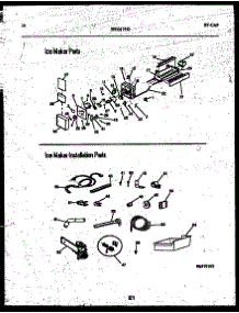 08 - Ice Maker And Installation Parts parts for Frigidaire Refrigerator ATG175NLW0 from AppliancePartsPros.com