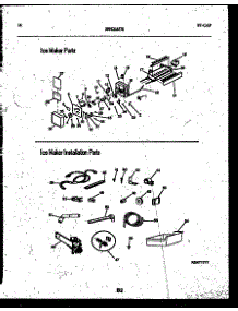 09 - Ice Maker And Installation Parts parts for Frigidaire Refrigerator ATG185NCD1 from AppliancePartsPros.com