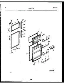 03 - Door Parts parts for Frigidaire Refrigerator ATL152WK1 from AppliancePartsPros.com