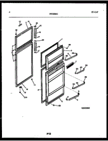03 - Door Parts parts for Frigidaire Refrigerator ATN130BK1 from AppliancePartsPros.com