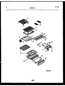 07 - Shelves And Supports parts for Frigidaire Refrigerator ATN152BK1 from AppliancePartsPros.com