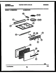 02 - Cooktop And Door Parts parts for Frigidaire Range CE026SP2W2 from AppliancePartsPros.com