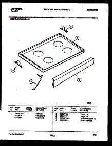 07 - Cooktop Parts parts for Frigidaire Range CE302BP2D1 from AppliancePartsPros.com