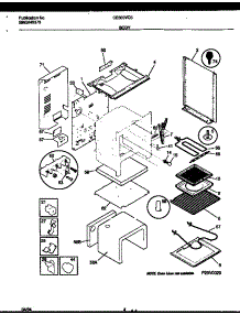 03 - Body Parts parts for Frigidaire Range CE303VC3W1 from AppliancePartsPros.com