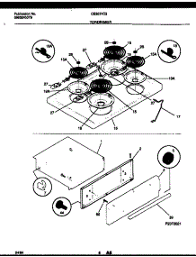 04 - Cooktop And Drawer Parts parts for Frigidaire Range CE303VC3W1 from AppliancePartsPros.com