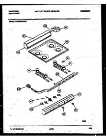 02 - Cooktop, Burner And Control Parts parts for Frigidaire Range CG200SP2D1 from AppliancePartsPros.com