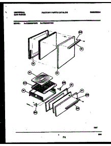 03 - Door And Broiler Drawer Parts parts for Frigidaire Range CG200SP2D2 from AppliancePartsPros.com