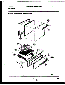 03 - Door And Broiler Drawer Parts parts for Frigidaire Range CG240SP2D3 from AppliancePartsPros.com