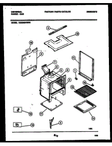07 - Body Parts parts for Frigidaire Range CG300SP2W1 from AppliancePartsPros.com
