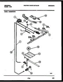 06 - Burner, Manifold And Gas Control parts for Frigidaire Range CG300SP2Y1 from AppliancePartsPros.com