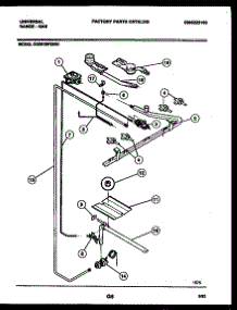 06 - Burner, Manifold And Gas Control parts for Frigidaire Range CG301SP2Y1 from AppliancePartsPros.com