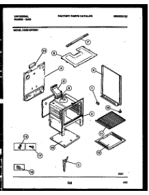 07 - Body Parts parts for Frigidaire Range CG301SP2Y1 from AppliancePartsPros.com