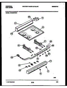 02 - Cooktop And Burner Parts parts for Frigidaire Range CP240SP2W1 from AppliancePartsPros.com