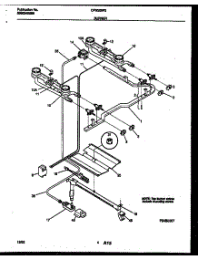 03 - Burner, Manifold And Gas Control parts for Frigidaire Range CP302BP2W3 from AppliancePartsPros.com