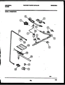 06 - Burner, Manifold And Gas Control parts for Frigidaire Range CP302BP2Y1 from AppliancePartsPros.com