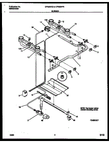 03 - Burner, Manifold And Gas Control parts for Frigidaire Range CP303VP2W4 from AppliancePartsPros.com