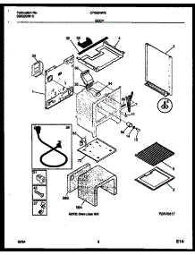 04 - Body Parts parts for Frigidaire Range CP305WP2W2 from AppliancePartsPros.com