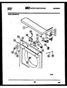 04 - Top, Control And Miscellaneous Part parts for Frigidaire Dryer DE27S6WVFB from AppliancePartsPros.com