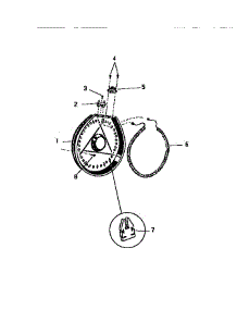 06 - Heater Housing parts for Frigidaire Dryer DE651EDD5 from AppliancePartsPros.com