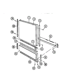 04 - Door Parts parts for Frigidaire Dishwasher DW2200DW2 from AppliancePartsPros.com