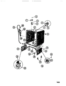 05 - Inner Tub, Components parts for Frigidaire Dishwasher DW4500FW1 from AppliancePartsPros.com
