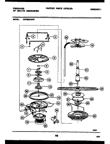 06 - Motor Pump Parts parts for Frigidaire Dishwasher DW7600AWW1 from AppliancePartsPros.com