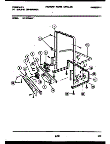 07 - Power Dry And Motor Parts parts for Frigidaire Dishwasher DW7600AWW1 from AppliancePartsPros.com