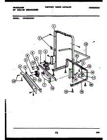 07 - Power Dry And Motor Parts parts for Frigidaire Dishwasher DW7800AWW1 from AppliancePartsPros.com