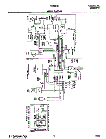 07 - Wiring Schematic parts for Frigidaire Refrigerator F44R21NGQ2 from AppliancePartsPros.com
