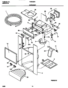 08 - Ice Dispenser parts for Frigidaire Refrigerator F45WJ26HD1 from AppliancePartsPros.com