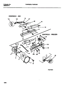07 - Refrigerator & Freezer Controls parts for Frigidaire Refrigerator F45WP24BW0 from AppliancePartsPros.com